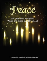 Peace SATB choral sheet music cover